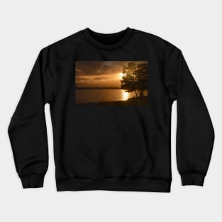 Shoreline Park Sunset. Mountain View, California Crewneck Sweatshirt